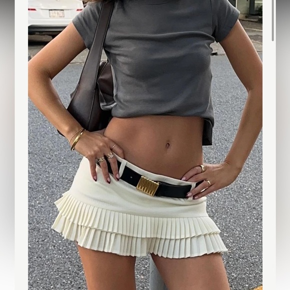 Lioness | Double Ruffle Mini Skort | Small - Picture 2 of 16